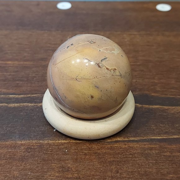 🔥 Sale 🔥 Pink Marble Sphere - 5.65 - Final Price - Picture 3 of 12